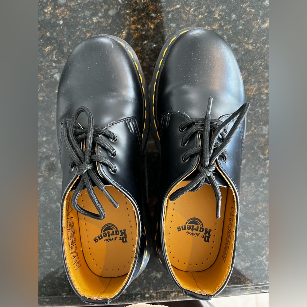 Dr Martens 1461  Black Smooth Leather men’s 4 women’s 5